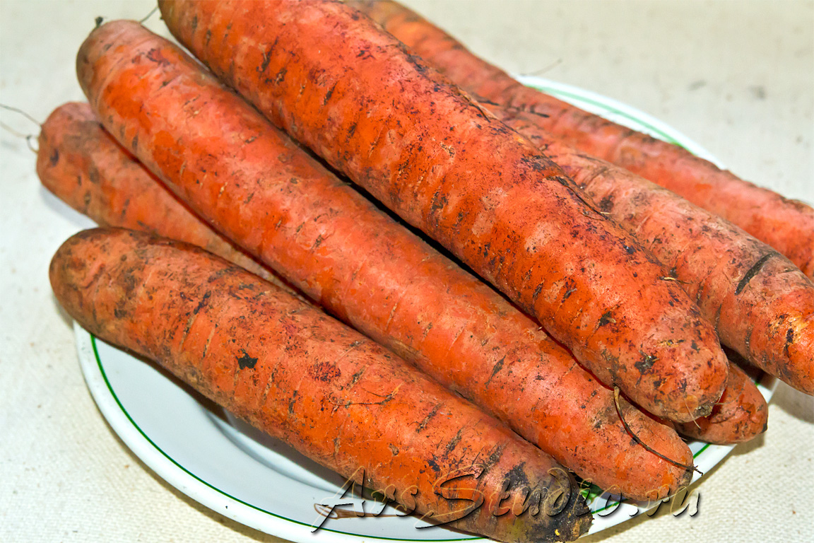 Маски из моркови